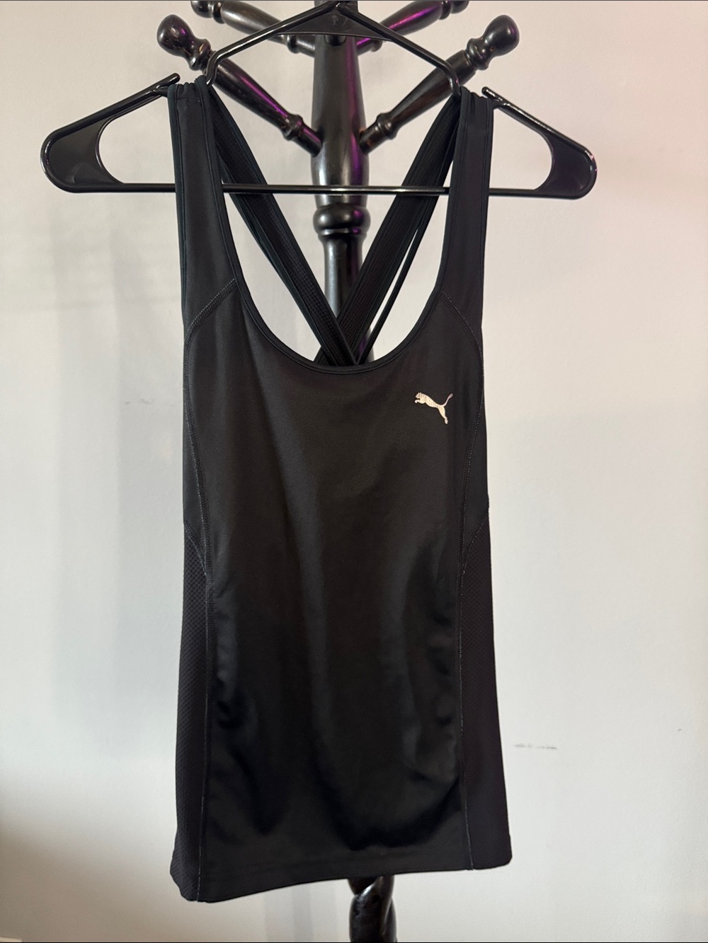Puma Black Women's Racerback Tank Top